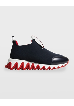 Tiketa Slip-On Red Sole Runner Sneakers