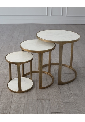 Marble Top Nesting Tables