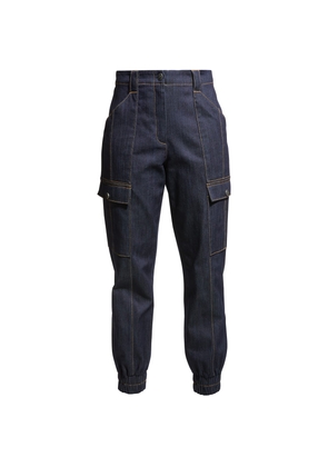 Kelly Denim Cargo Pants