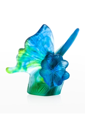 Butterfly In Blue And Green Figurine