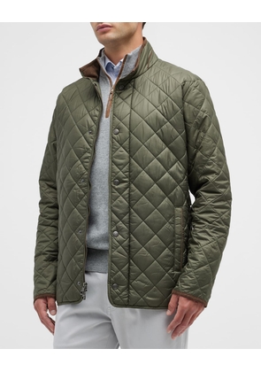 Men's Suffolk Quilted Travel Coat