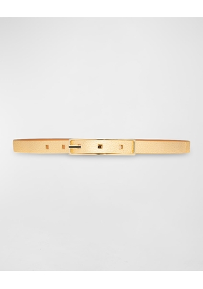 La Ravissante Skinny Leather Belt