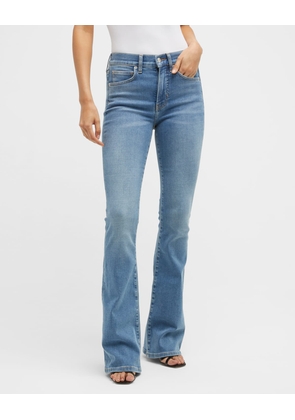 Beverly High-Rise Skinny Flared Jeans