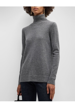 Cashmere Basic Turtleneck Top