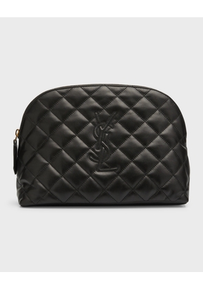 Cassandre YSL Cosmetic Case in Quilted Smooth Leather