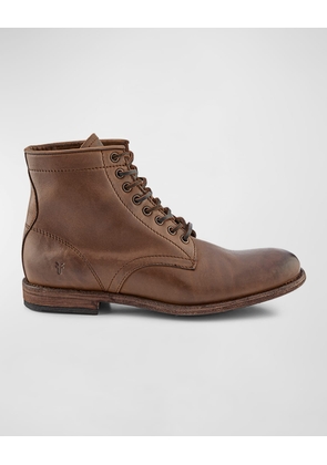 Men's Tyler Leather Lace-Up Boots