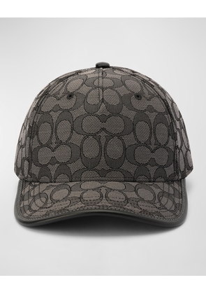 Jacquard Signature C Monogram Baseball Cap