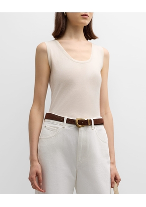 Superfine Cashmere Tank Top