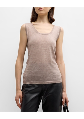 Superfine Cashmere Tank Top