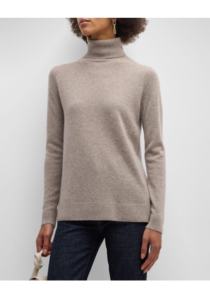 Cashmere Basic Turtleneck Top