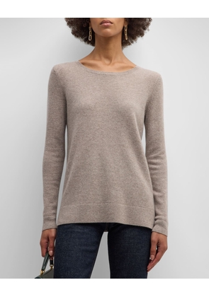 Cashmere Basic Crewneck Top