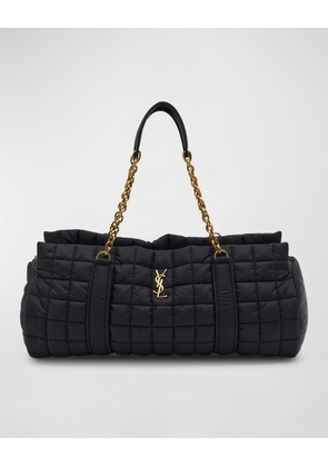 Gloria Travel YSL Duffel Bag in Quilted Nylon