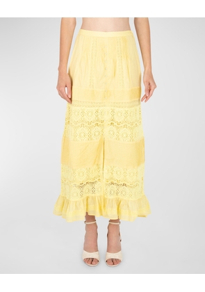 Marina Lace Maxi Skirt