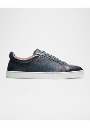 Men's Leve Soft Leather Low-Top Sneakers