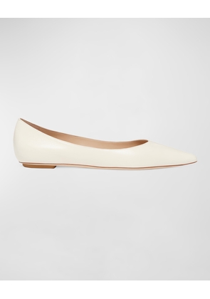 Emilia Leather Ballerina Flats