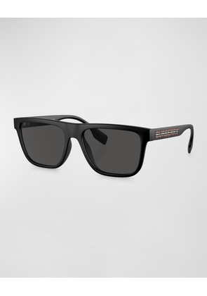 Men's Plastic Square Sunglasses