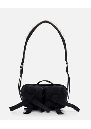 Simone Rocha Shoulder Bag With Black Beads And Front Bows