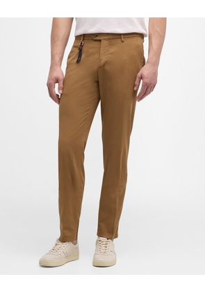 Men's Stretch Cotton Silk Twill Chino Pants