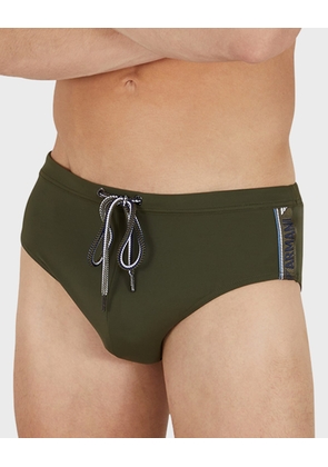 Men's Logo Tape Swim Micro Briefs