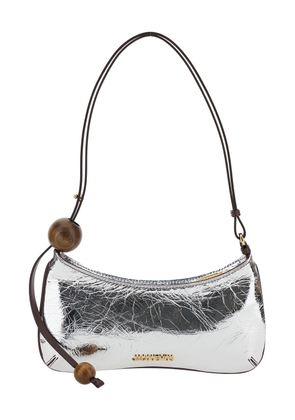 Jacquemus Le Bisou Perle Leather Shoulder Bag