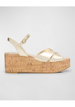 Carmen Midi Crisscross Platform Sandals