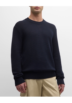 Men's Textured Wool-Blend Sweater