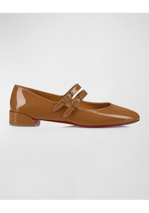 Sweet Jane Patent Red Sole Ballerina Flats