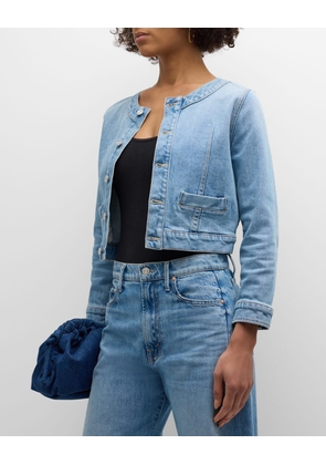 The Picky Cropped Denim Jacket