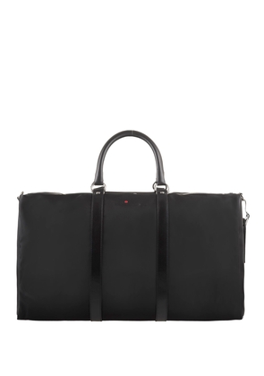 Kiton Black Travel Bag With Logo