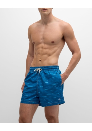 Men's Kikuo Johnson Flying Fish Swim Trunks