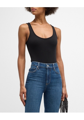 Nica Scoop-Neck Tank Bodysuit