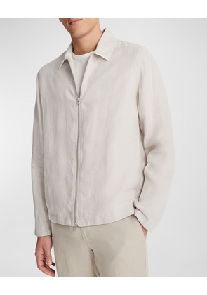 Men's Hemp Zip-Up Jacket