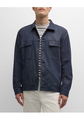 Men's Little Valley Chambray Trucker Jacket