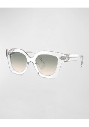 Pushed Miller Acetate Cat-Eye Sunglasses