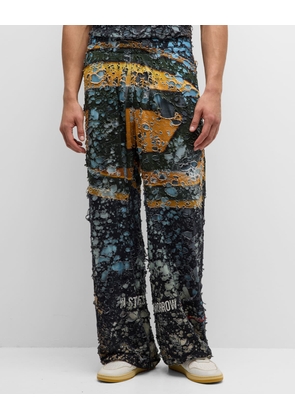 Men's P Leopes Peel Printed Trousers