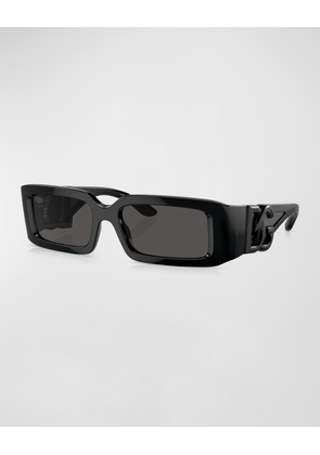 Men's dg6197 Plastic Rectangle Sunglasses