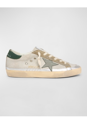 Superstar Canvas Metallic Low-Top Sneakers