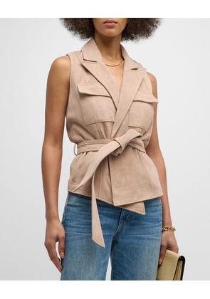 Arbor Wrap Belted Vest