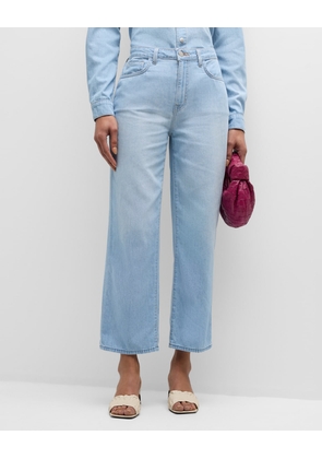 June Ultra High-Rise Crop Stovepipe Jeans