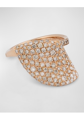 18k Rose Gold Aleluia Diamond Ring