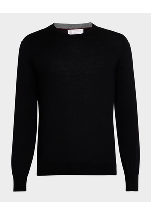 Men's Fine Gauge Crewneck Sweater