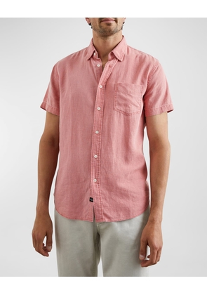 Men's Paros Linen-Blend Sport Shirt