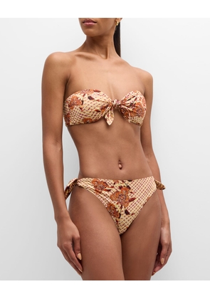 Cactus Flower Giulia Bikini Bottoms