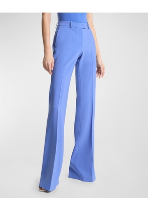 Haylee Flare Crepe Trousers