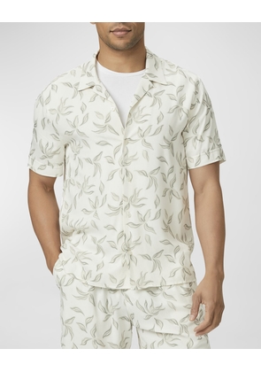 Men's Landon Printed Camp Shirt