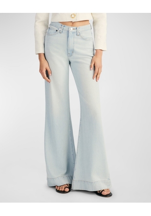 Coralie Wide-Leg Denim Jeans