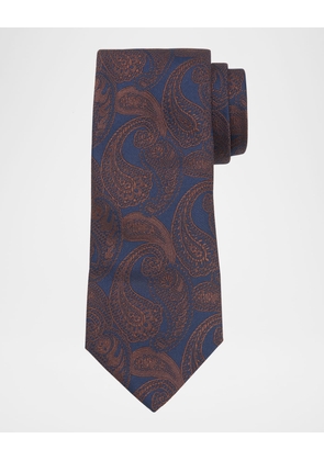 Men's Woven Paisley Silk Tie