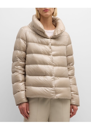 Nylon Ultralight Puffer Jacket