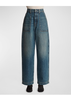 Hewitt Wide-Leg Jeans