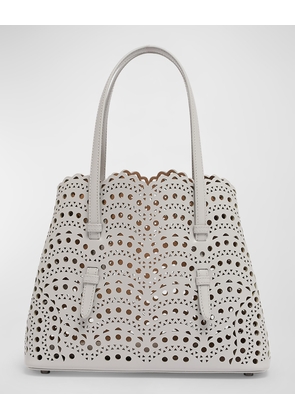 Mina 25 Tote Bag in Vienne Wave Perforated Leather